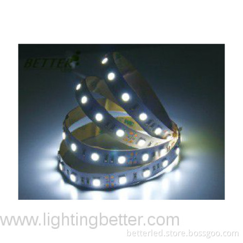 IP20 5050 single color non waterproof 60led/m with white 10mm PCB